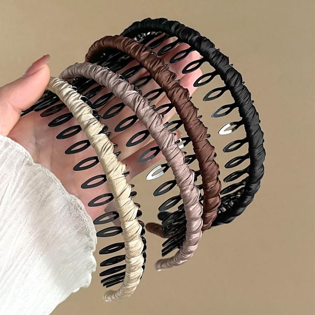 moliveny-Plain Twisted Headband