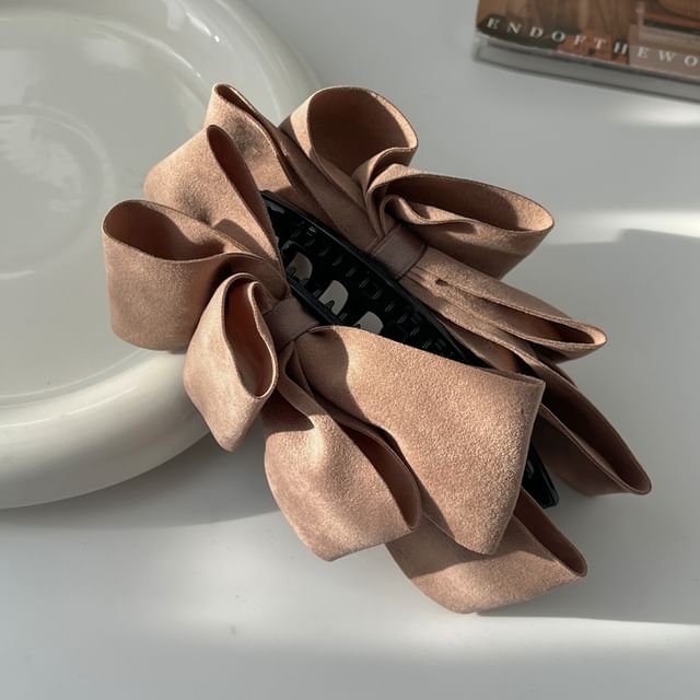 moliveny-Ruffle Fabric Hair Clip