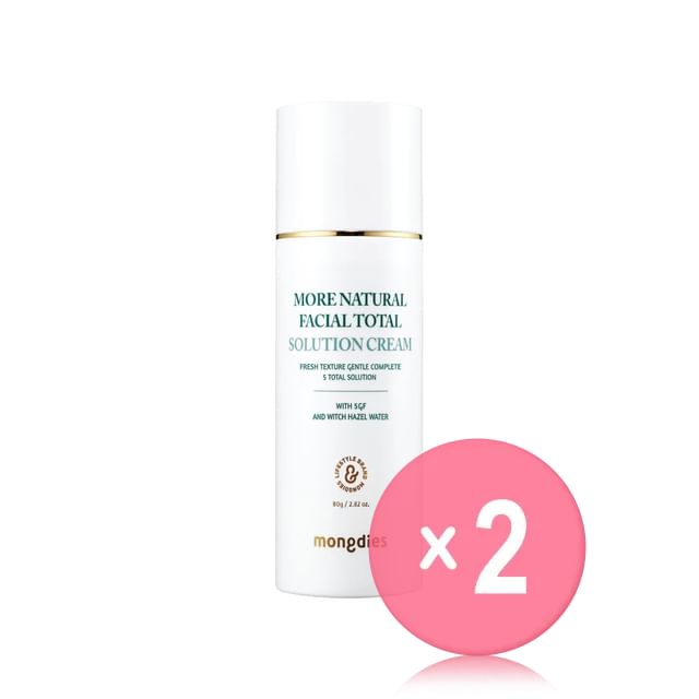 mongdies-More Natural Facial Total Solution Cream 2pcs Bundle Set