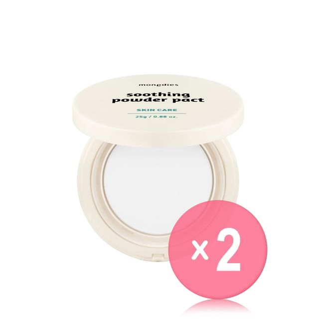 mongdies-Soothing Powder Pact 2pcs Bundle Set