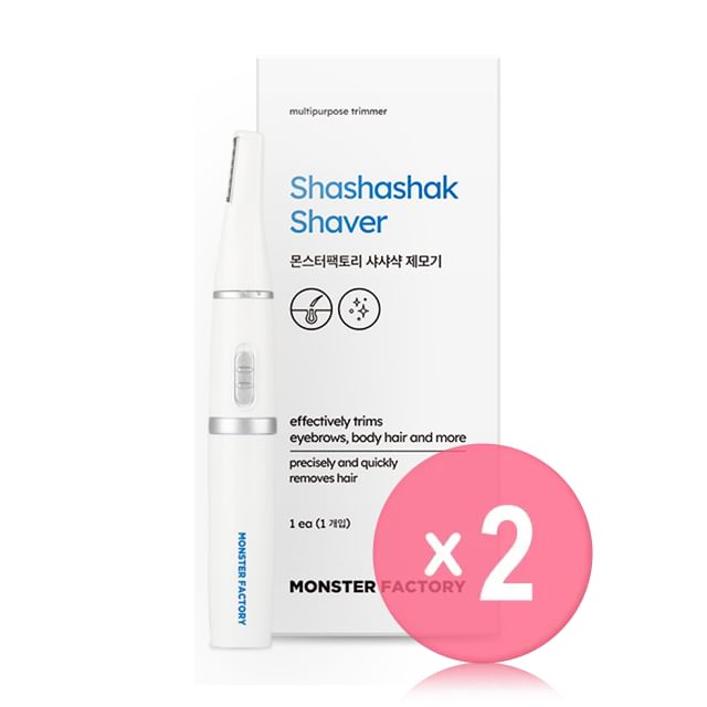 MONSTER FACTORY-Shashashak Shaver 2pcs Bundle Set