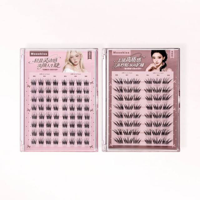 Mooekiss-Multi-Effect Glue-Free False Eyelashes - 2 Types