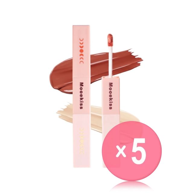 Mooekiss-Refractive Double-End Multipurpose Liquid Concealer 5pcs Bundle Set