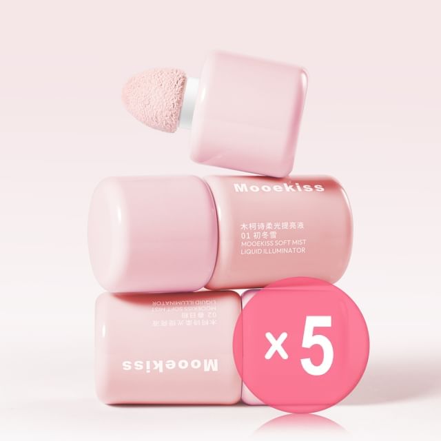 Mooekiss-Soft Mist Multi-Use Liquid - 3 Colors 5pcs Bundle Set