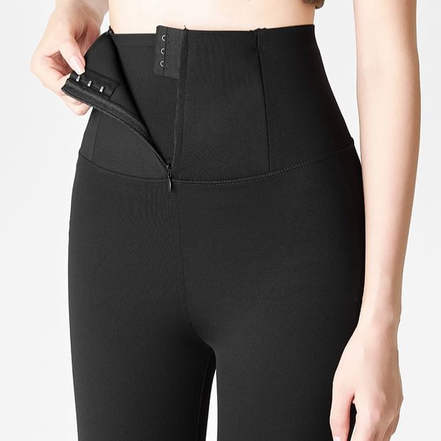 Moon City-High Rise Plain Leggings