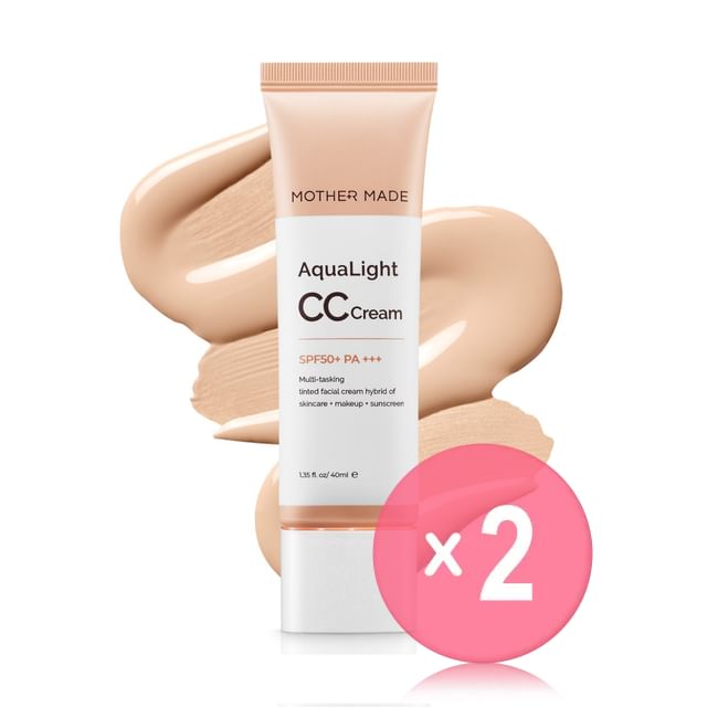 MOTHER MADE-AquaLight CC Cream 2pcs Bundle Set