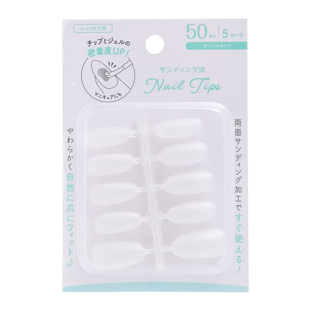 Motobayashi-Oval Nail Tips