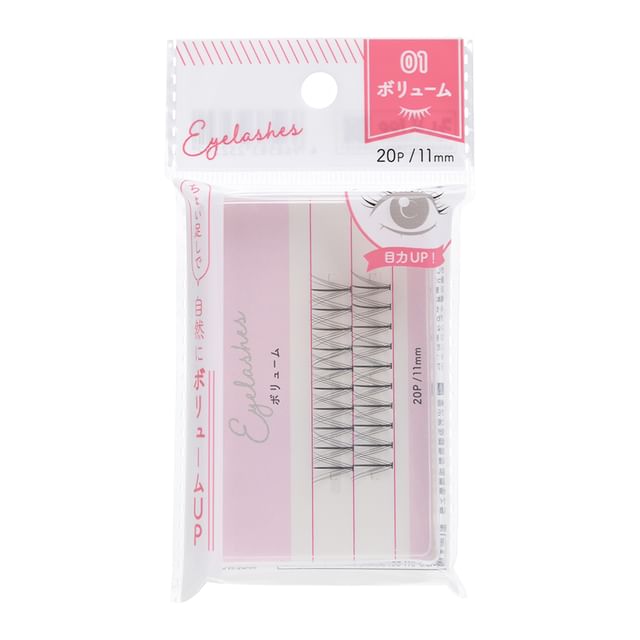 Motobayashi-Volume Individual Cluster False Eyelash Extensions 11mm