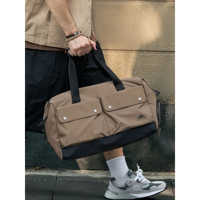 Moyyi-Two-Tone Carryall Bag