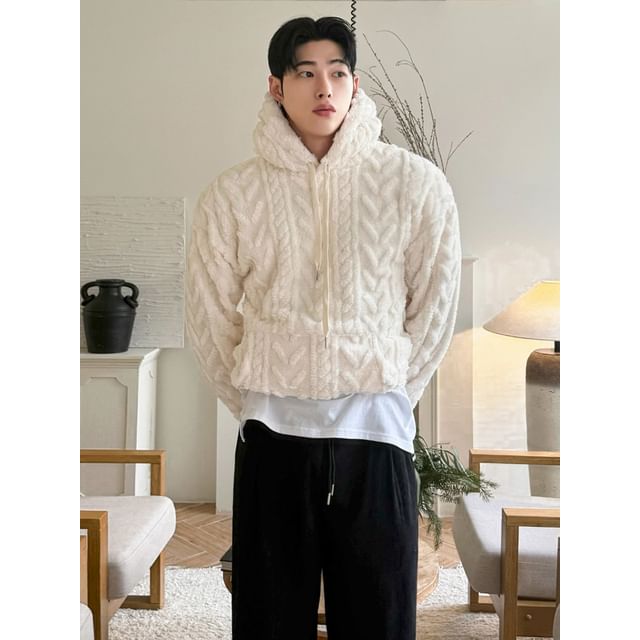 MRCYC-Cable-Knit Hoodie