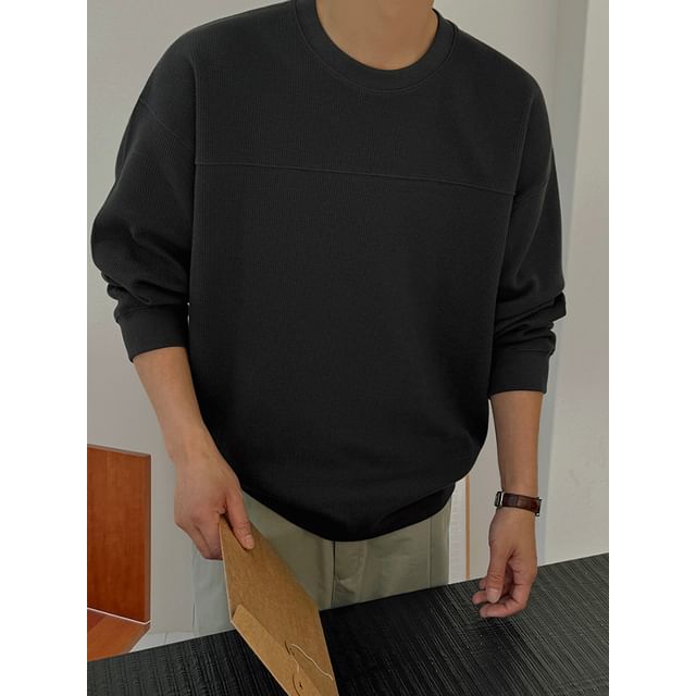 MRCYC-Crew Neck Plain Sweatshirt