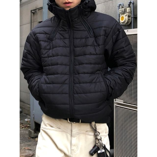 MRCYC-High-Neck Hooded Down Coat