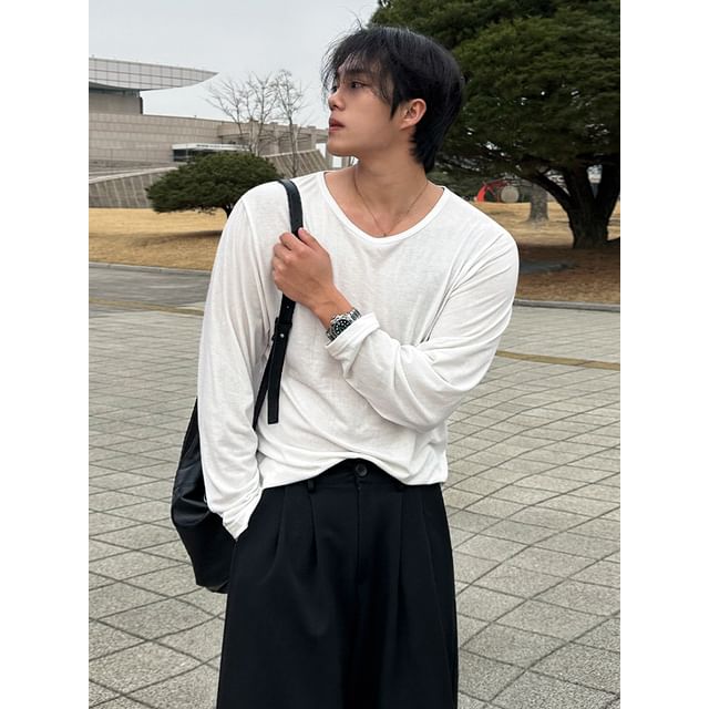 MRCYC-Plain Long-Sleeve T-Shirt