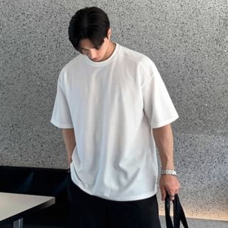 MRCYC-Plain Short-Sleeve Loose T-Shirt