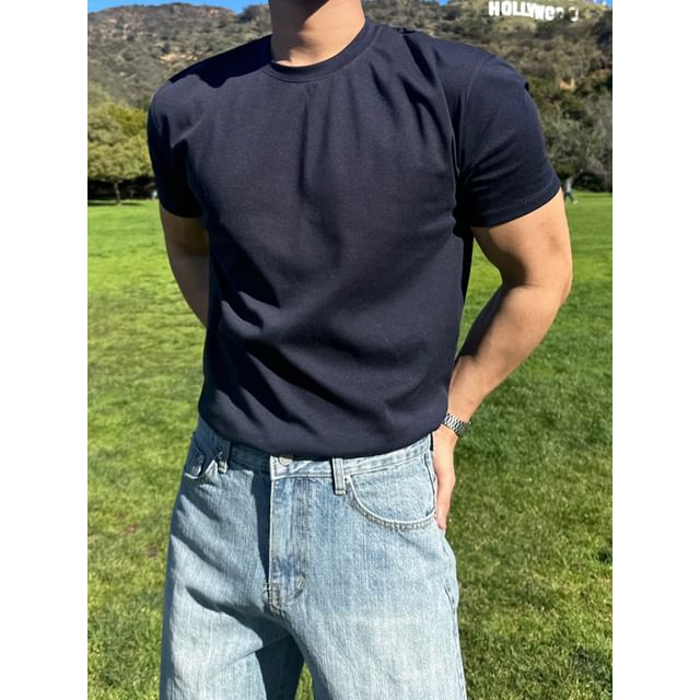 MRCYC-Plain Short-Sleeve T-Shirt