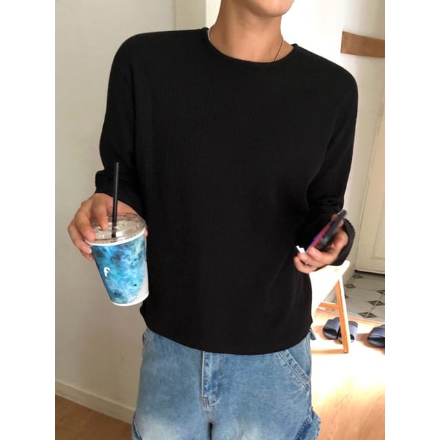 MRCYC-Ribbed Long-Sleeve T-Shirt