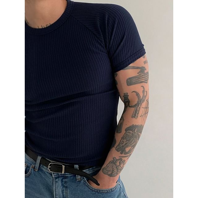 MRCYC-Skinny Raglan T-Shirt