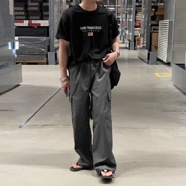 MRCYC-Straight-Cut Cargo Pants