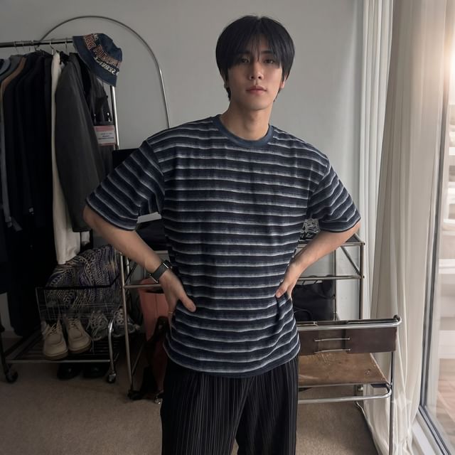 MRCYC-Striped Overfit T-Shirt