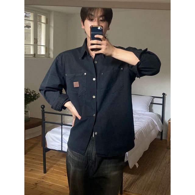 MRCYC-Washed Long-Sleeve Shirt