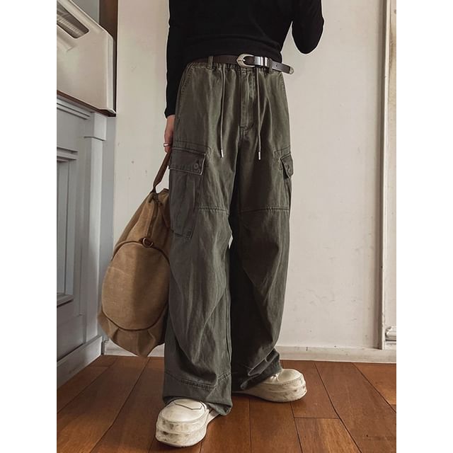 MRCYC-Wide-Leg Cargo Pants