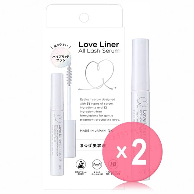 MSH-Love Liner All Lash Serum 2pcs Bundle Set
