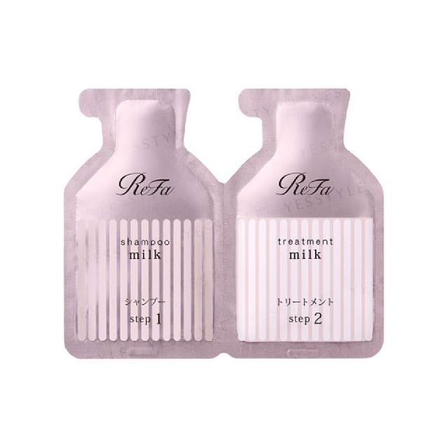 MTG - ReFa Milk Protein Pink Anti Frizz Shampoo & Hair Treatment