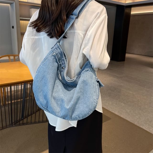 Mulgam-Denim Crossbody Shoulder Bag
