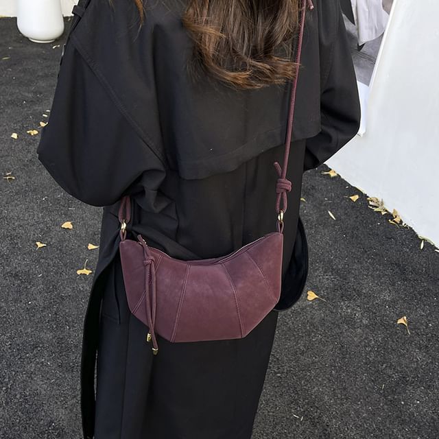 Mulgam-Faux Leather Crossbody Bag