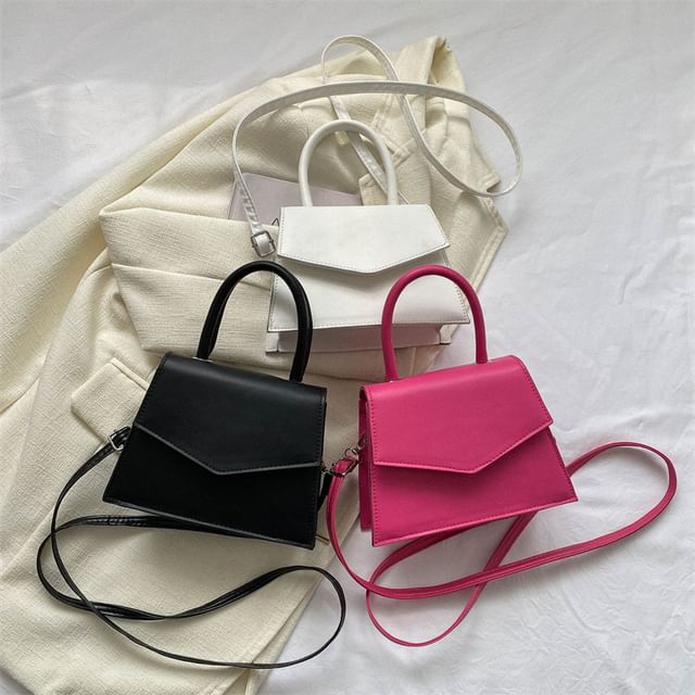 Mulgam-Flap Top Handle Crossbody Bag