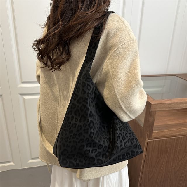 Mulgam-Leopard Patterned Shoulder Bag