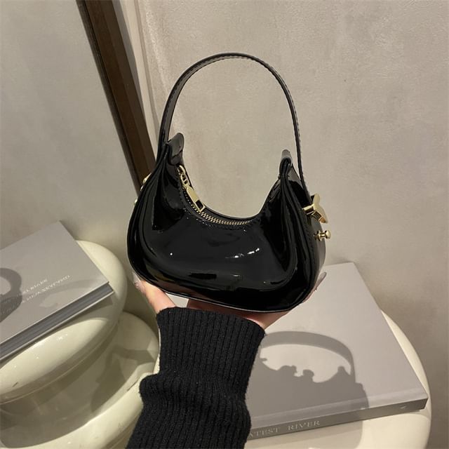 Mulgam-Patent Leather Handbag