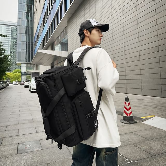 Mulgam-Plain Zip Backpack