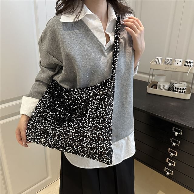 Mulgam-Sequin Tote Bag