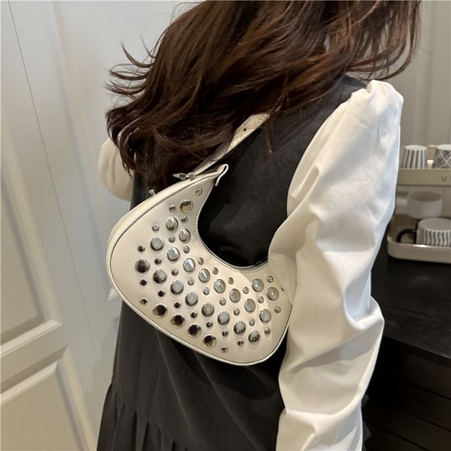Mulgam-Studded Shoulder Bag