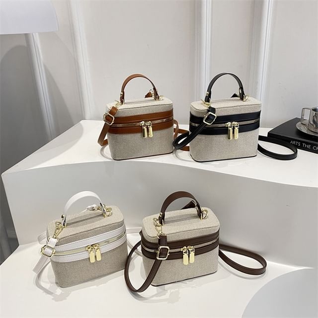 Mulgam-Two Tone Crossbody Bag