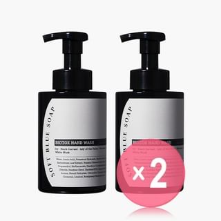 MUMCHIT-Biotox Hand Wash Soft Blue Soap Set 2pcs Bundle Set