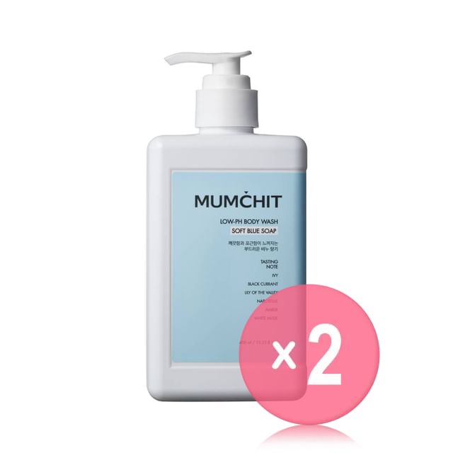 MUMCHIT-Low-PH Body Wash - 4 Types 2pcs Bundle Set