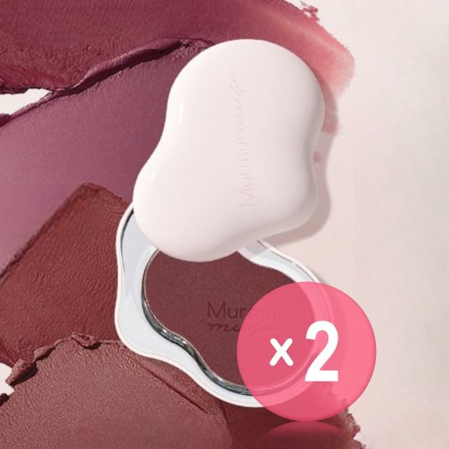 Murmurmuse-Cloud Light Cream Blush - 4 Types 2pcs Bundle Set