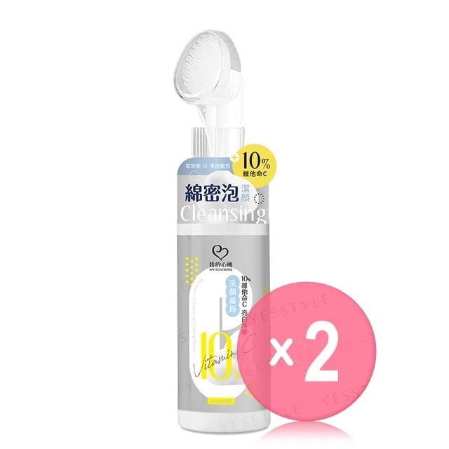 My Scheming-10 Vitamin C Brightening Cleansing Mousse 2pcs Bundle Set