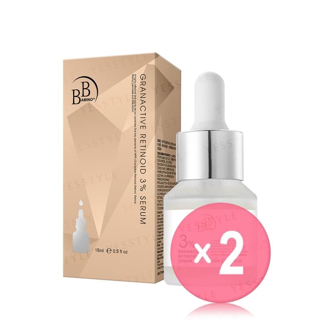 My Scheming-BB Amino Granactive Retinoid 3 Serum 2pcs Bundle Set