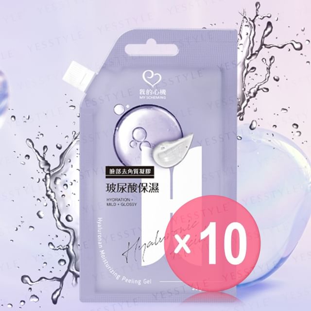 My Scheming-Hyaluronan Moisturizing Peeling Gel Sachet 10pcs Bundle Set