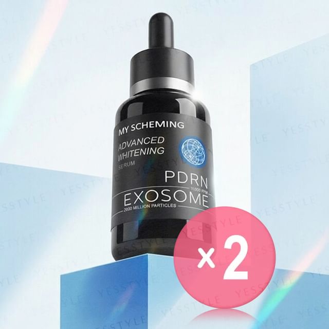 My Scheming-PDRN Exosome Advanced Whitening Serum 2pcs Bundle Set