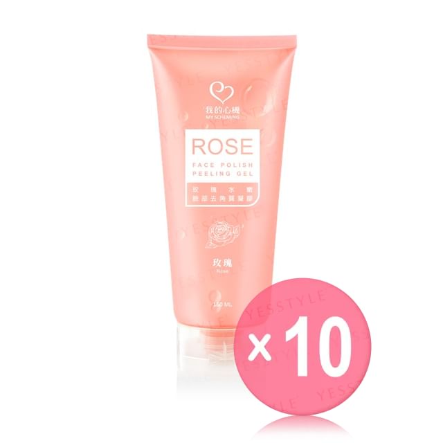 My Scheming-Rose Face Polish Peeling Gel 10pcs Bundle Set