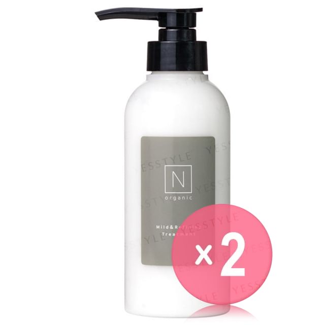 N organic-Mild Refining Treatment 2pcs Bundle Set