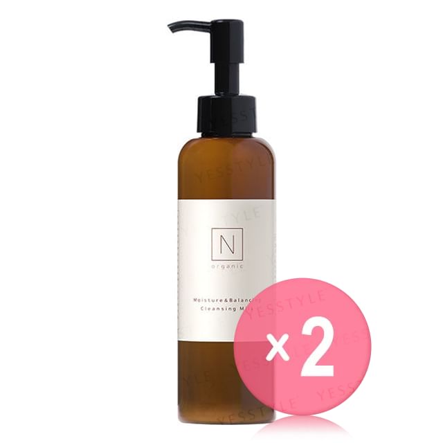 N organic-Moisture Balancing Cleansing Milk 2pcs Bundle Set