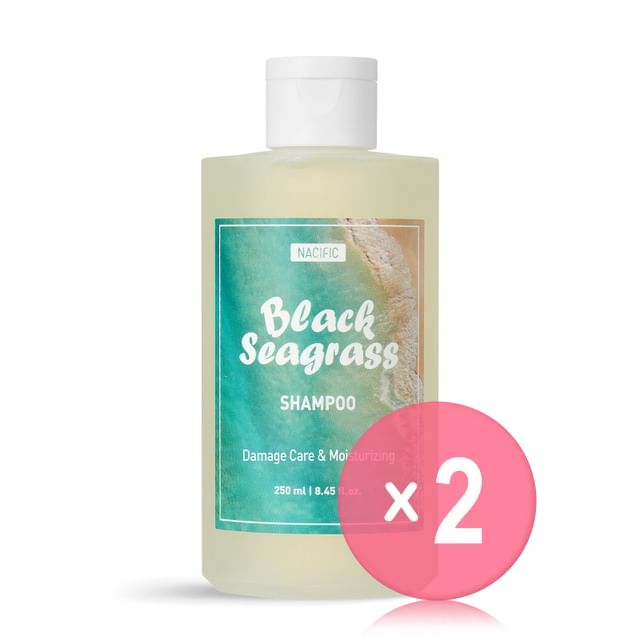 Nacific-Black Seagrass Shampoo 2pcs Bundle Set