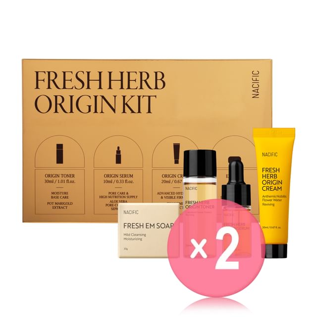 Nacific-Fresh Herb Origin Kit 2pcs Bundle Set