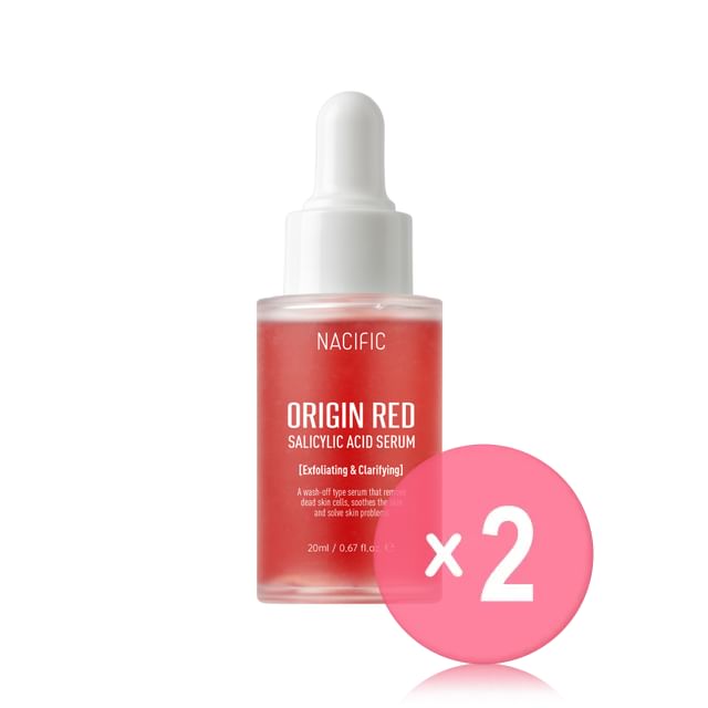 Nacific-Origin Red Salicylic Acid Serum Mini 2pcs Bundle Set