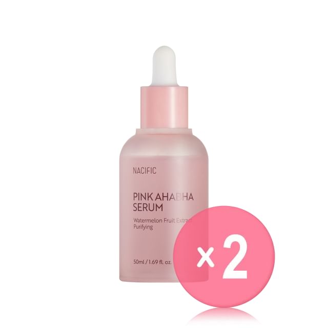 Nacific-Pink AHA BHA Serum 2pcs Bundle Set